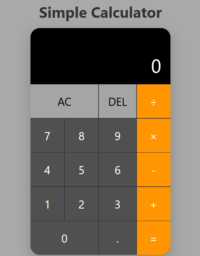 Simple Calculator